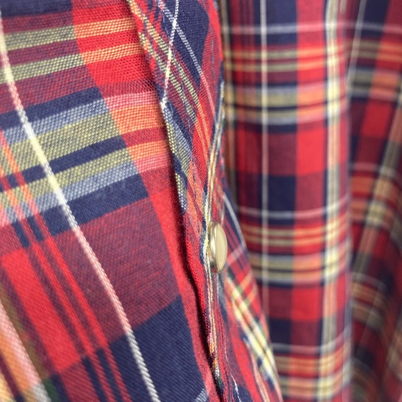 WRANGLER   MENS WESTERN LONG SLEEVE PLAID SHIRT STYLE 75204PP Size XL - Picture 7 of 15